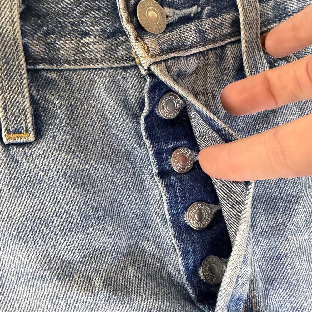 Denim Blue Women's Shorts 26 - Picture 3 of 8